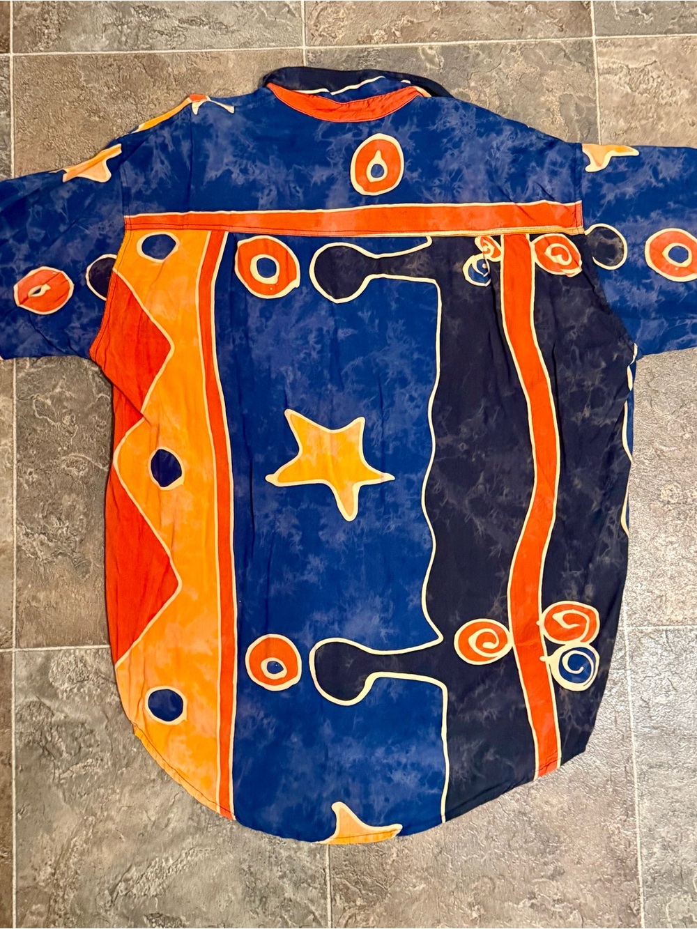 ABSTRACT HAWAIIAN SHIRT - Picture 2 of 3